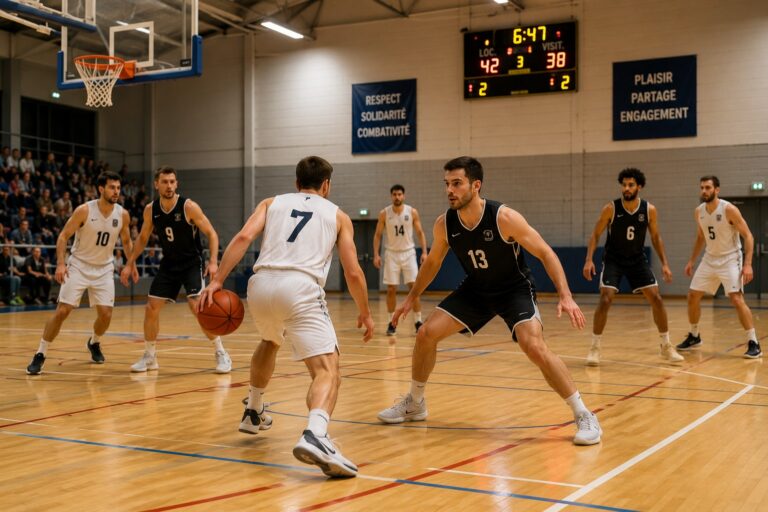règles du basket lors d'un match