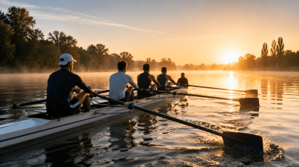 l'aviron, un sport complet sur l'eau