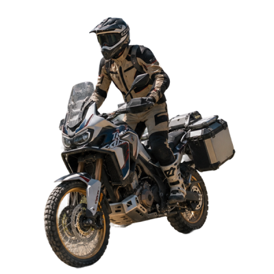 Moto trail BMW GS pista
