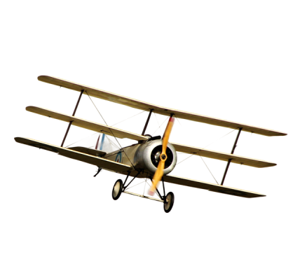 radio-controlled model plane in flight