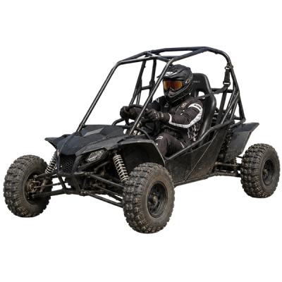 buggy su una duna di sabbia