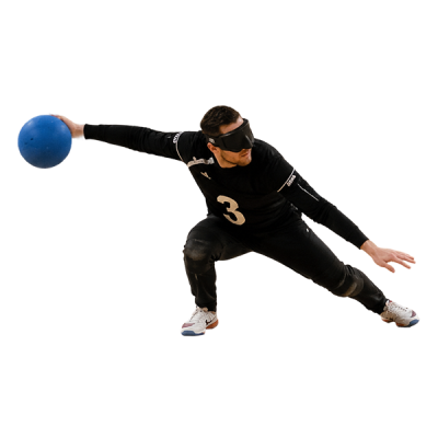 giocatori di torball che difendono la porta