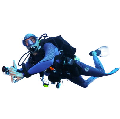 scuba diver underwater