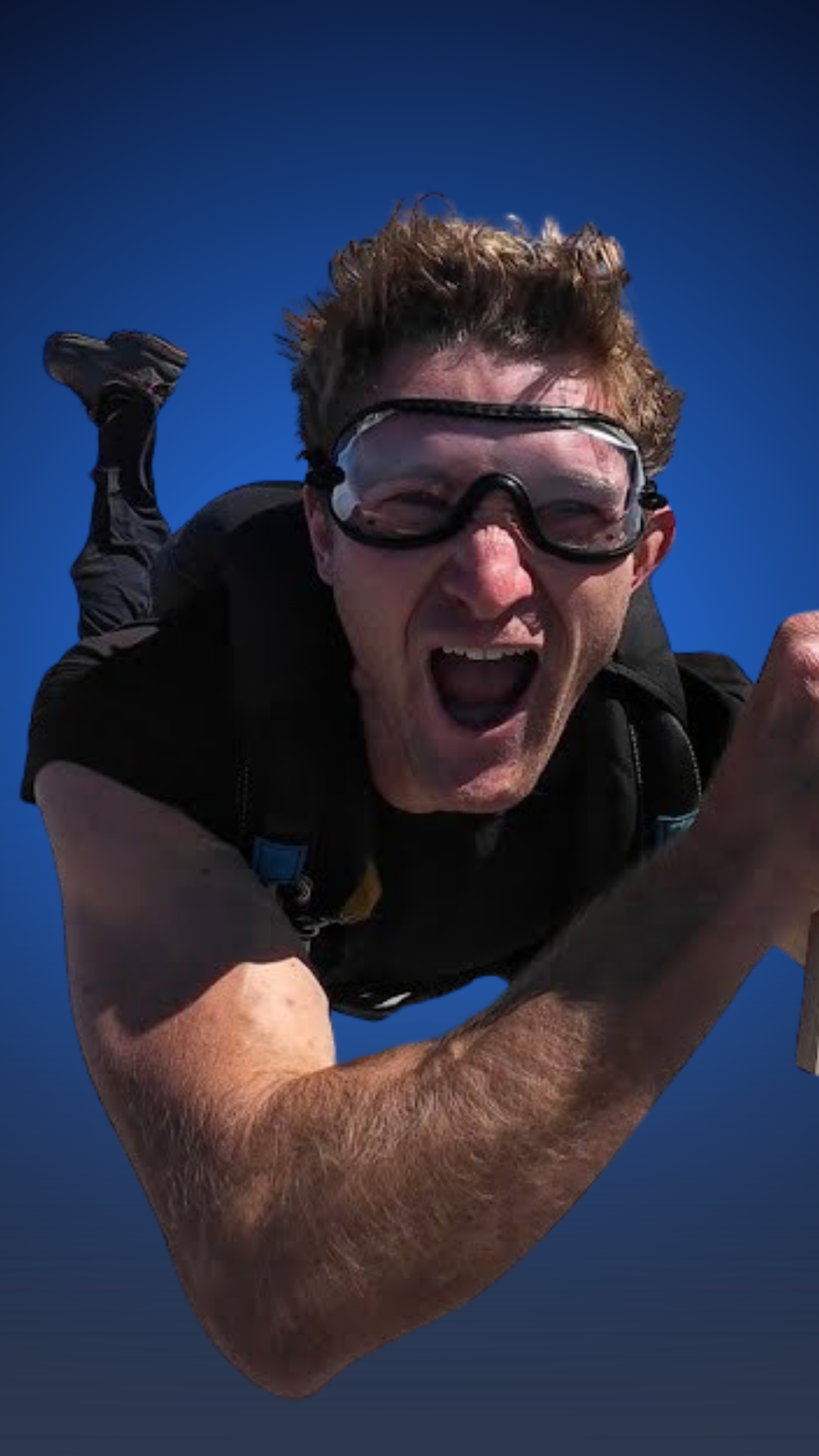 Chris Finck Athlète parachutiste
